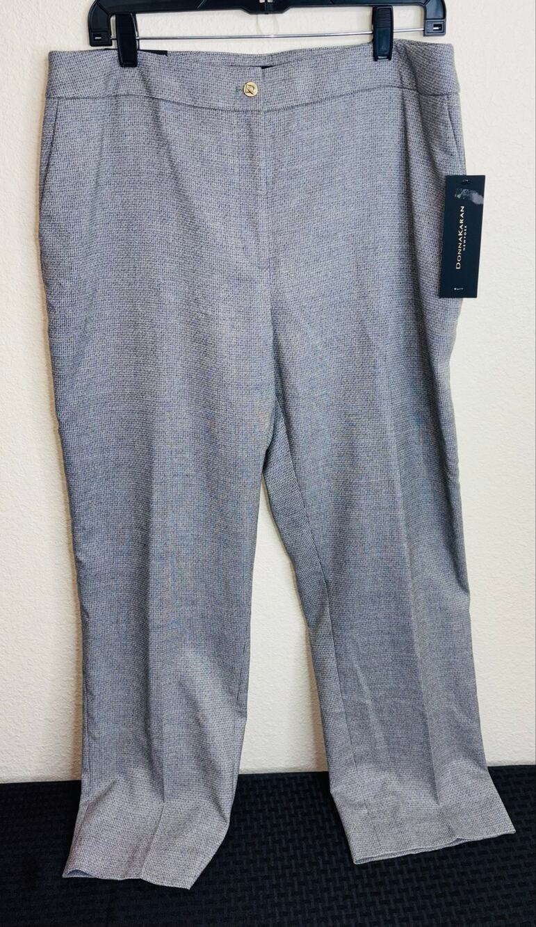 Donna Karan New York Straight Leg Women's Suit Pants, Size 14